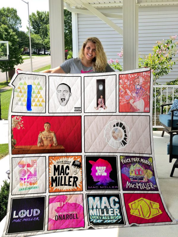 Mac Miller Quilt Blanket