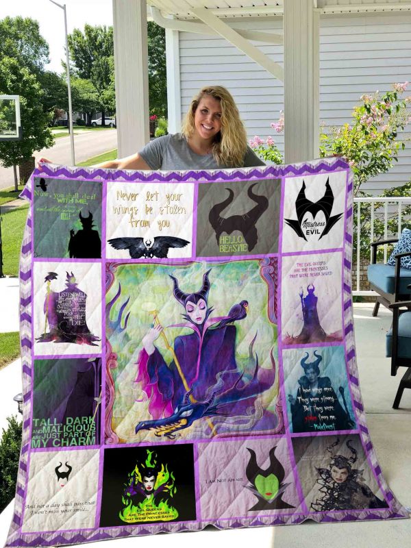 Maleficent  Quilt Blanket 01