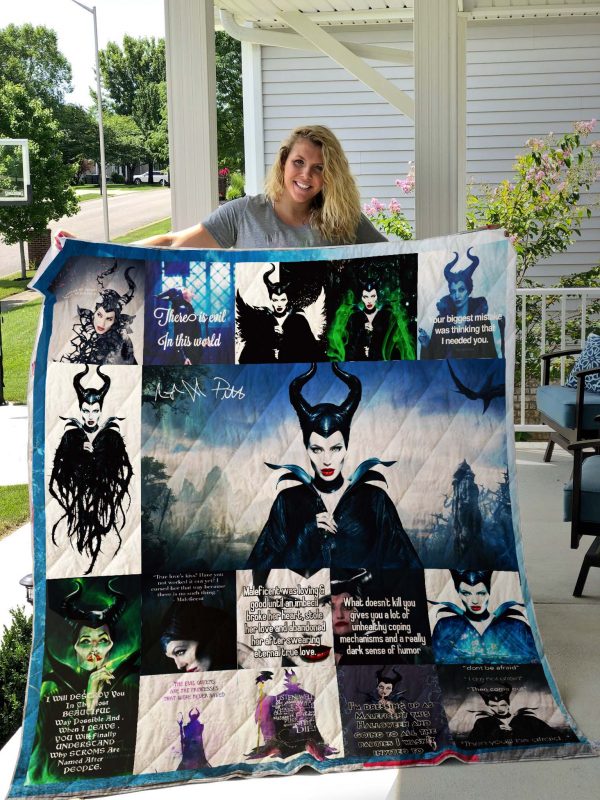 Maleficent Quilt Blanket