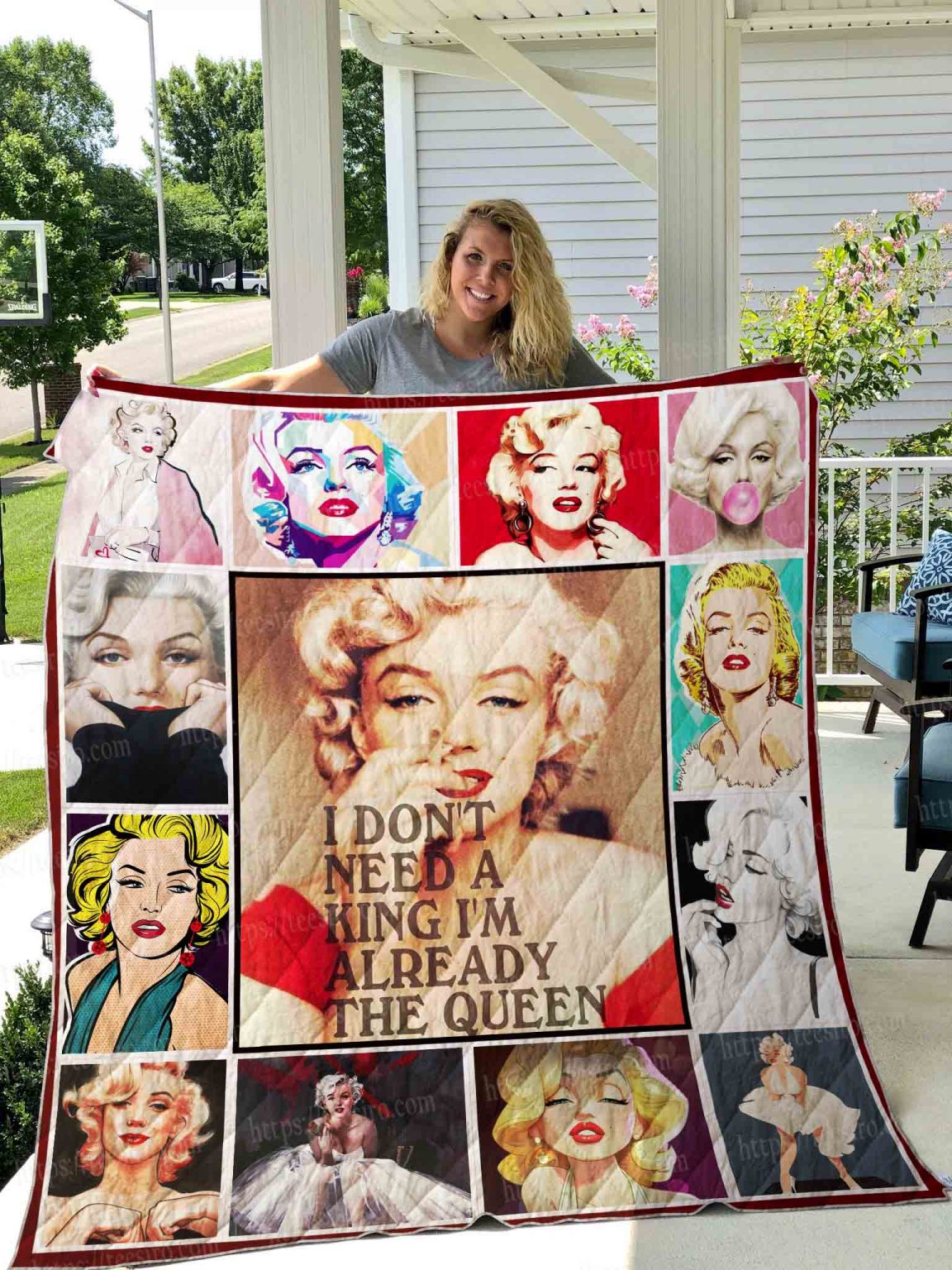 Marilyn Monroe Quilt Blanket 01 Pick A Quilt