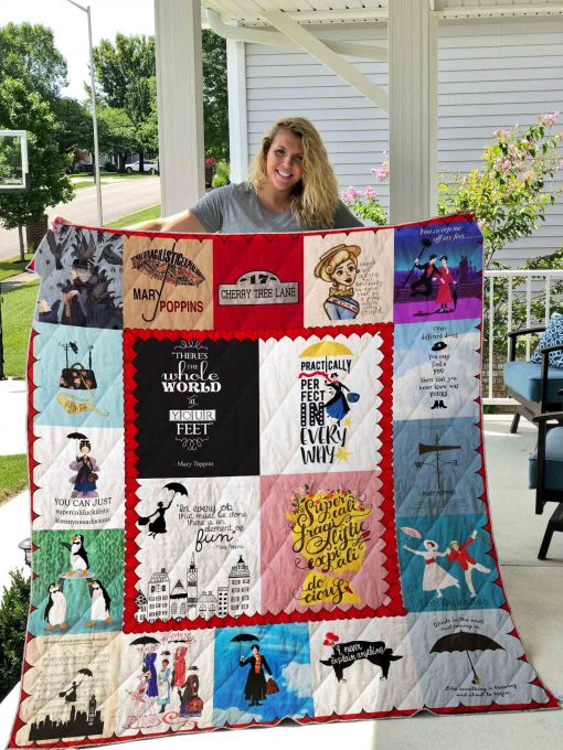 Mary Poppins Quilt Blanket 05