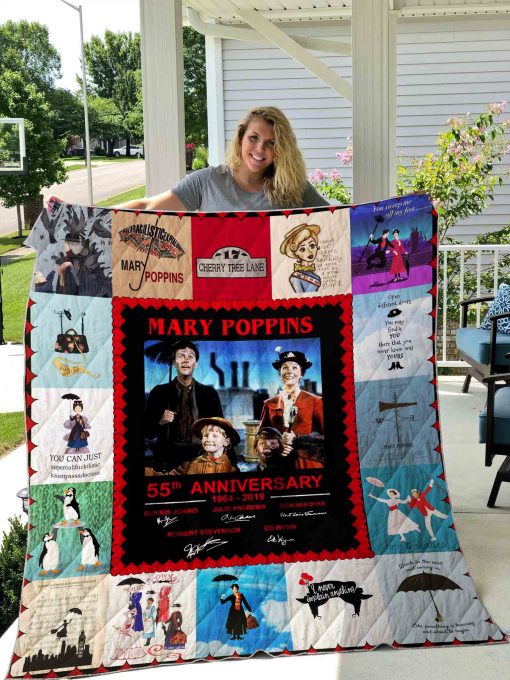 Mary Poppins Quilt Blanket 06