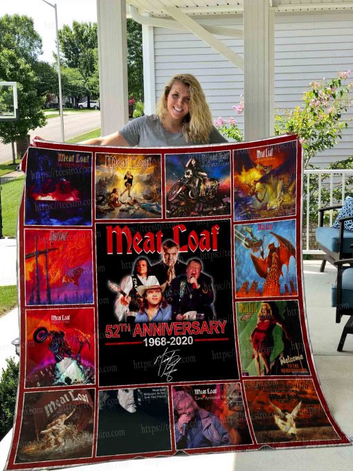 Meat Loaf Quilt Blanket 01