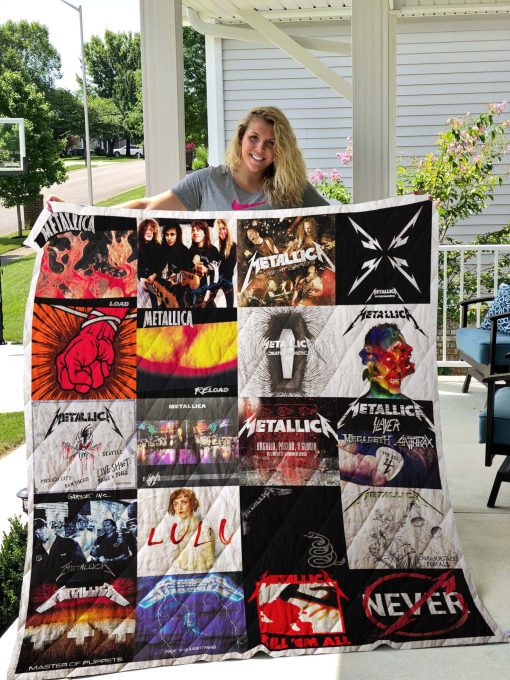 Metallica Quilt Blanket