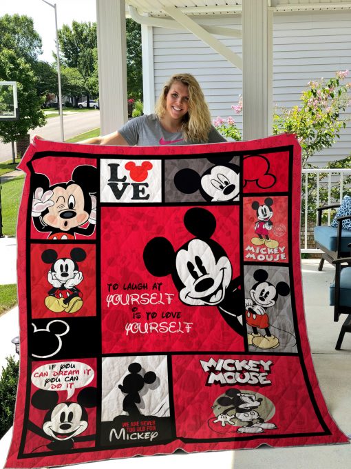 Mickey Mouse Quilt Blanket