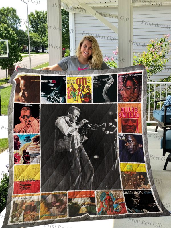 Miles Davis Albums Cover Poster Quilt