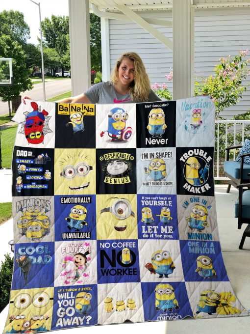 Minion Quilt Blanket