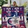 Minnesota Twins – To My Grandson – Love Grandmom Quilt