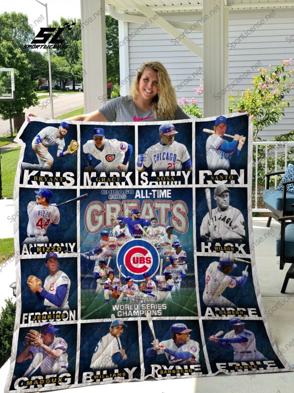 Mlb – Chicago Cubs Quilt Blanket