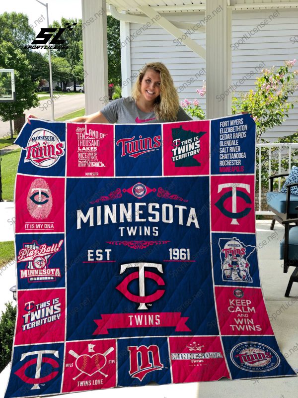 Mlb – Minnesota Twins Quilt Blanket