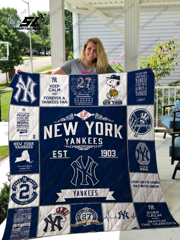 Mlb – New York Yankees Quilt Blanket