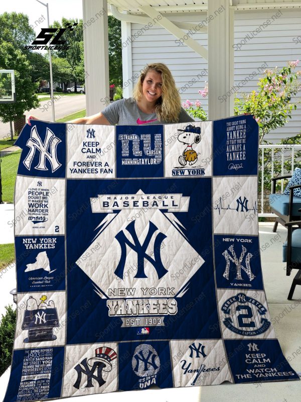 Mlb – New York Yankees Quilt Blanket