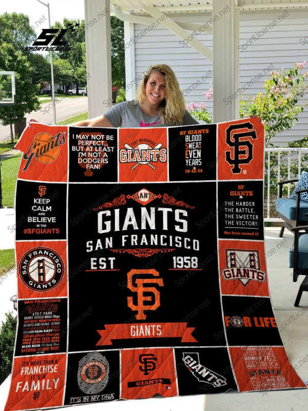 Mlb – San Francisco Giants Quilt Blanket