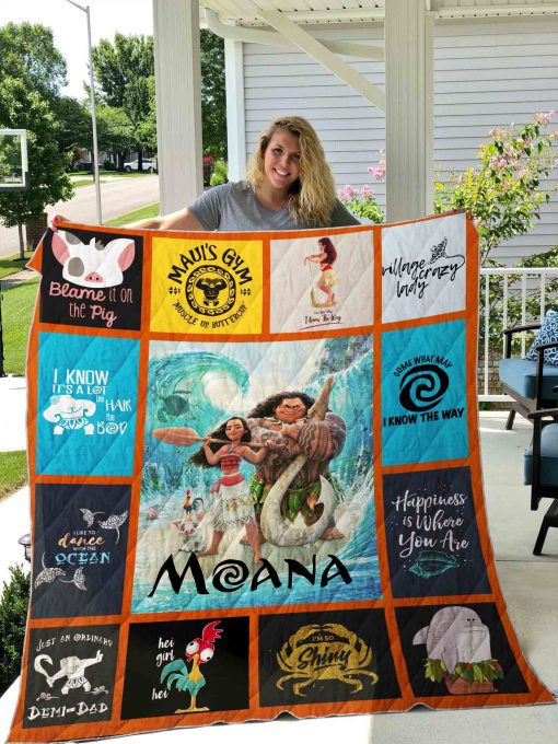 Moana Quilt Blanket 01