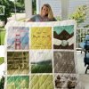 Modest Mouse Eps Quilt Blanket