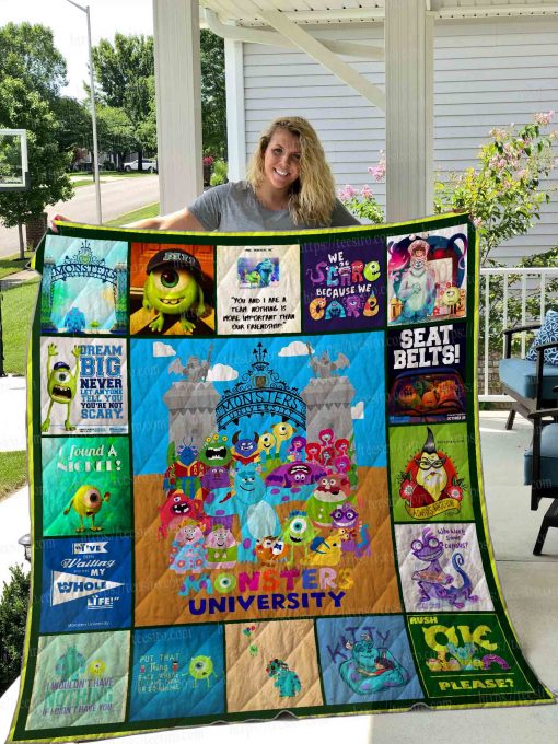 Monsters, Inc Quilt Blanket 01