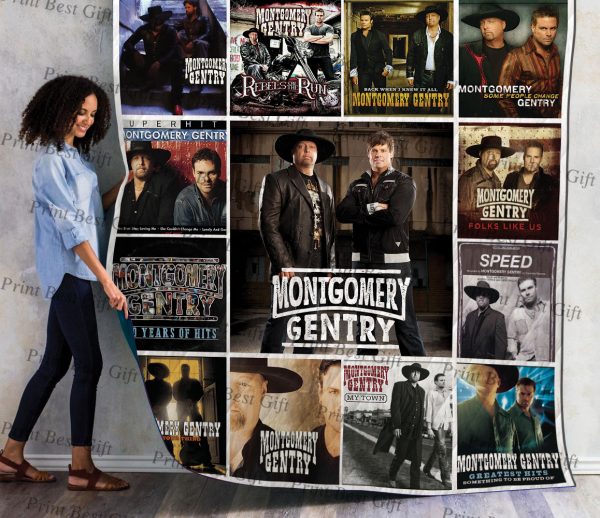 Montgomery Gentry Albums Cover Poster Quilt