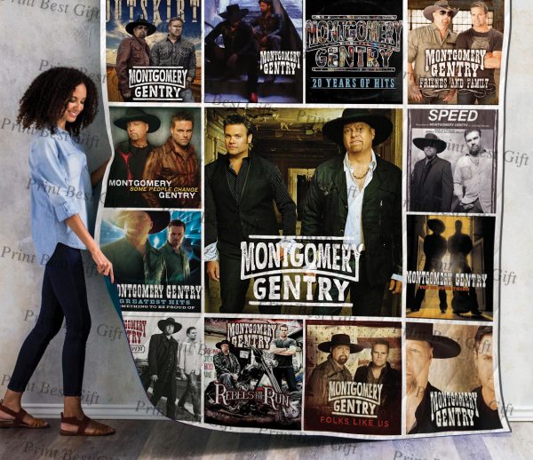 Montgomery Gentry Albums Cover Poster Quilt Ver 2