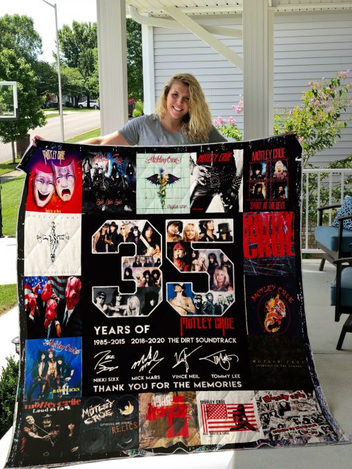 Mötley Crüe Quilt Blanket