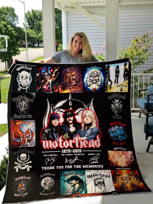 Motorhead Quilt Blanket