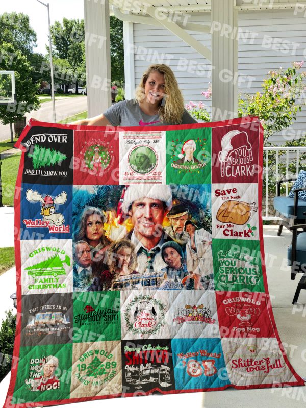 National Lampoon’s Christmas Vacation Poster Quilt Ver 2