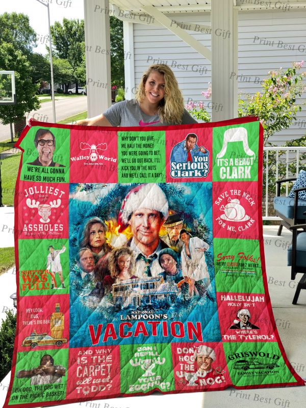 National Lampoon’s Christmas Vacation Poster Quilt Ver 3