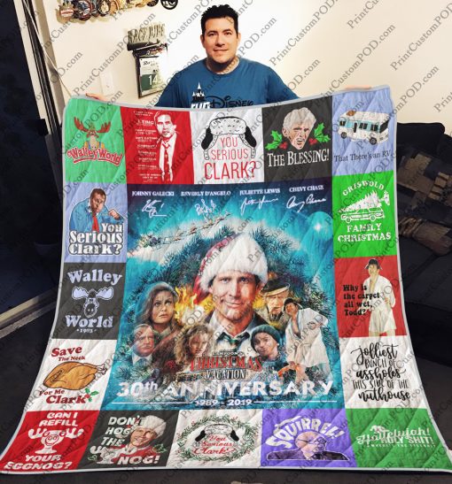 National Lampoon’s Christmas Vacation Quilt Blanket For Fans Ver 17-1