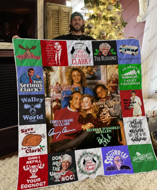 National Lampoon’s Christmas Vacation Quilt Blanket For Fans Ver 17-3