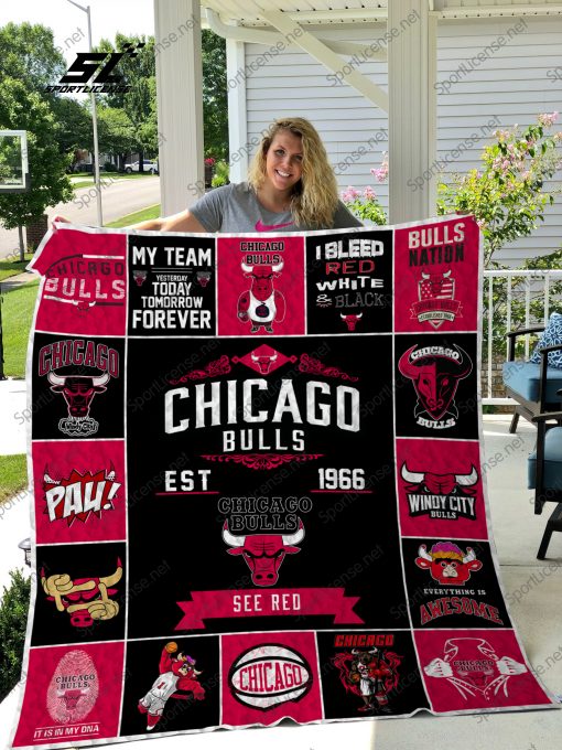 Nba – Chicago Bulls 17 Quilt Blanket