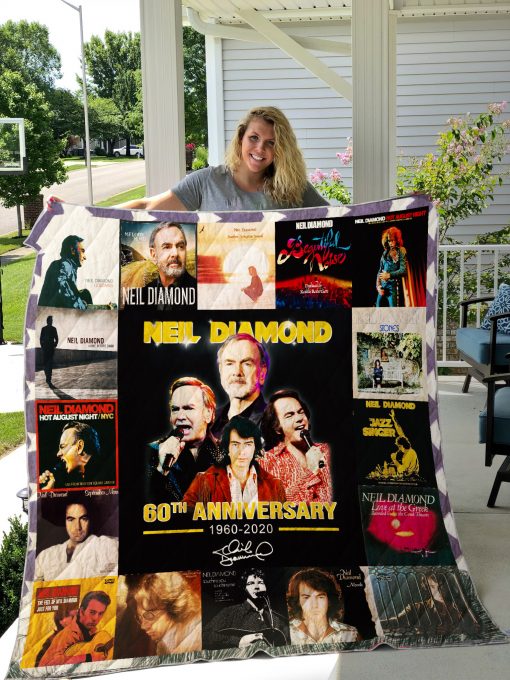 Neil Diamond Quilt Blanket