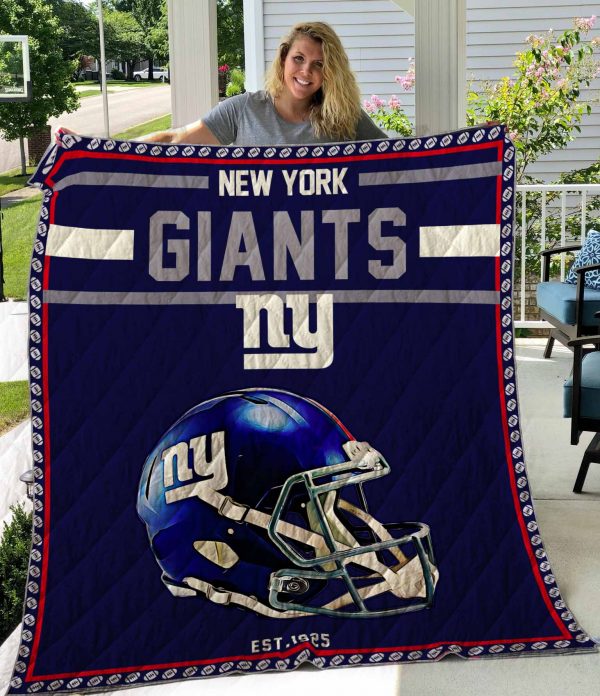 New York Giants Quilt Blanket