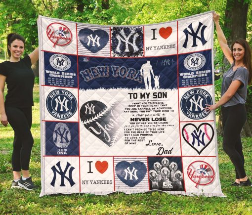 New York Mets Family – To My Son Quilt