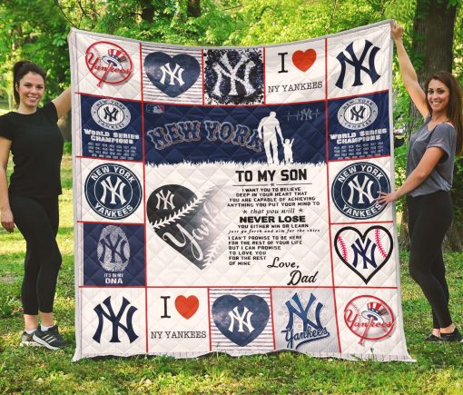 New York Mets Family – To My Son Quilt