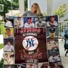 New York Yankees Baseball Quilt Blanket 01