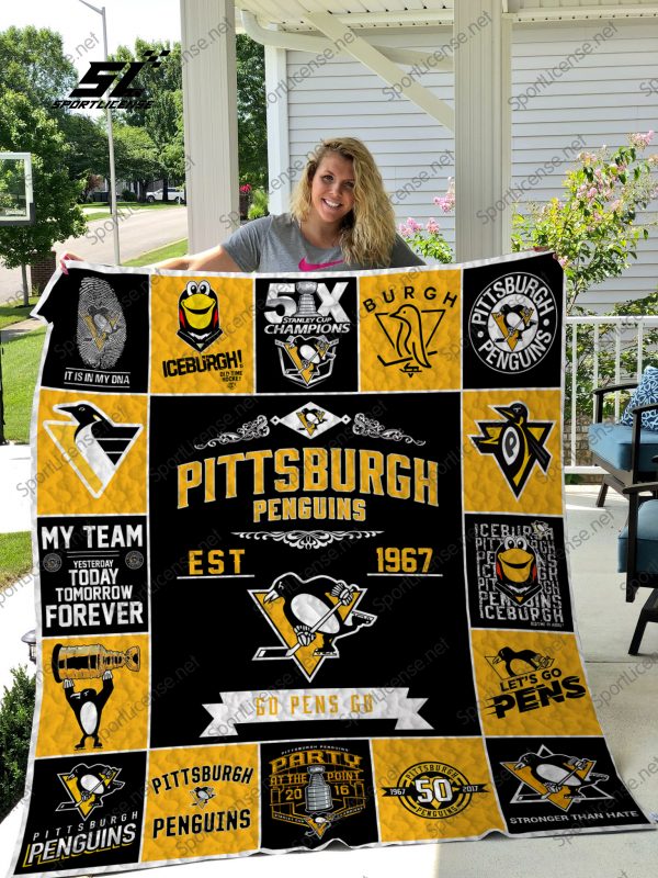 Nhl – Pittsburgh Penguins 17 Quilt Blanket