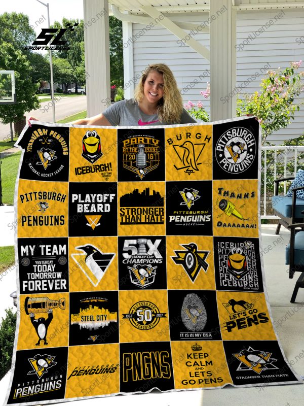 Nhl – Pittsburgh Penguins 25 Quilt Blanket