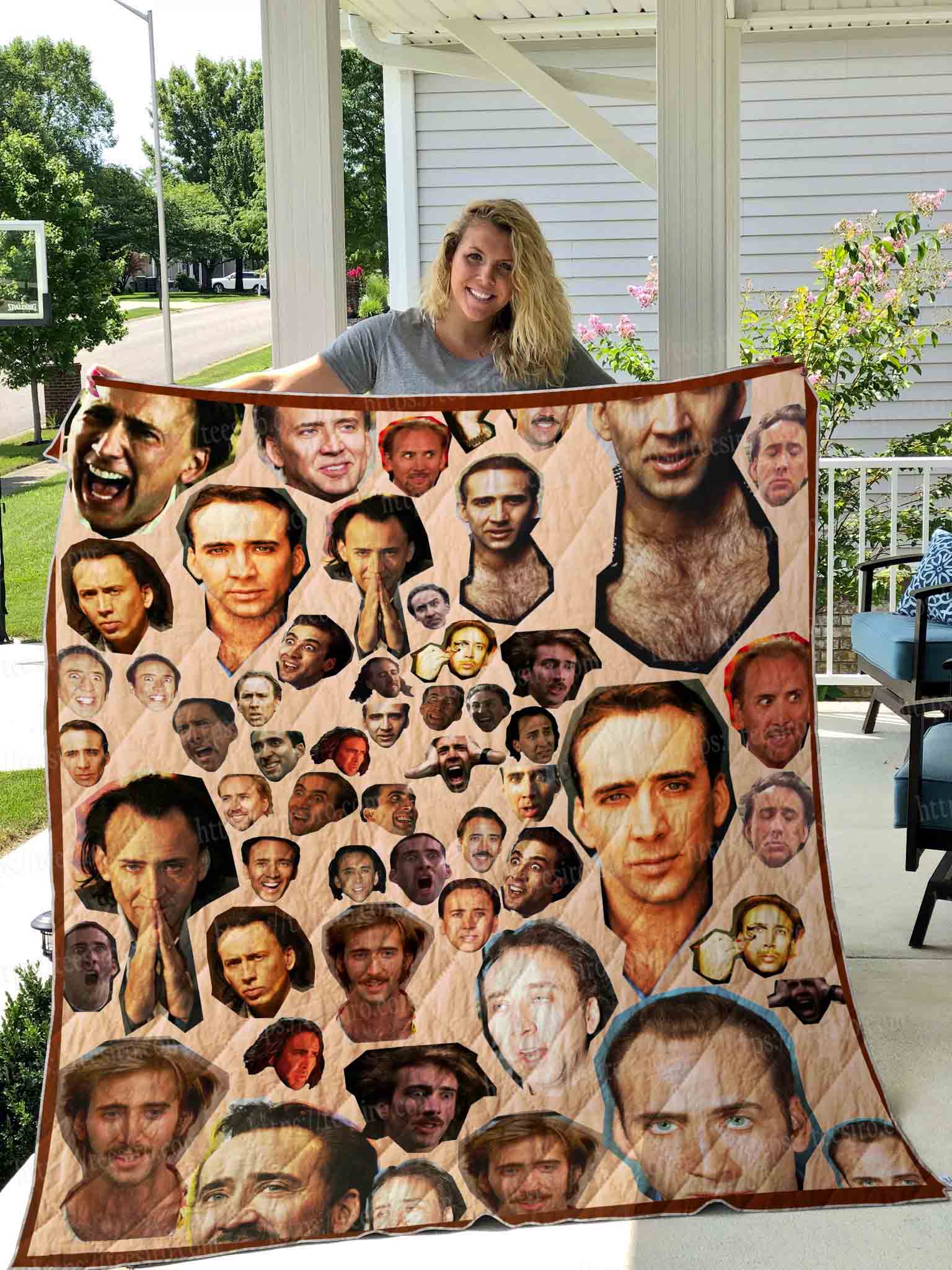 Nicolas Cage Blanket