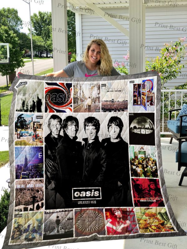 Oasis Albums Cover Poster Quilt