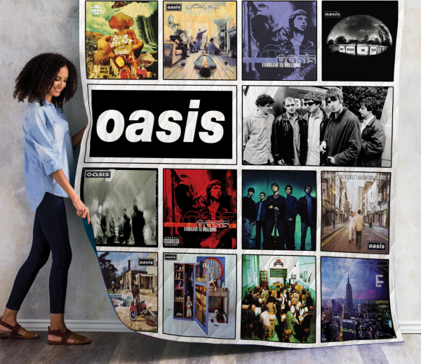 Oasis Albums Quilt Blanket Ver 14