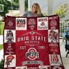 Ohio State Buckeyes Quilt Blanket 01