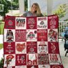 Ohio State Buckeyes Quilt Blanket 02