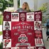 Ohio State Buckeyes Quilt Blanket 03