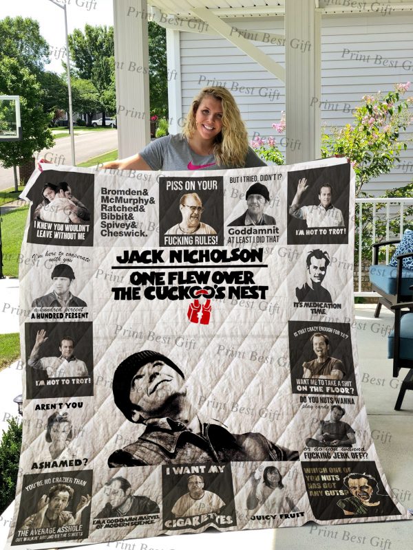 One Flew Over The Cuckoo’s Nest Poster Quilt