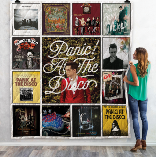 Panic! At The Disco Quilt Blanket For Fans