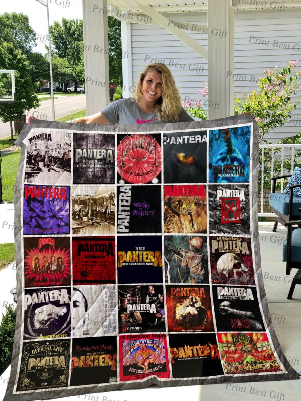 Pantera Albums Cover Poster Quilt Ver 2