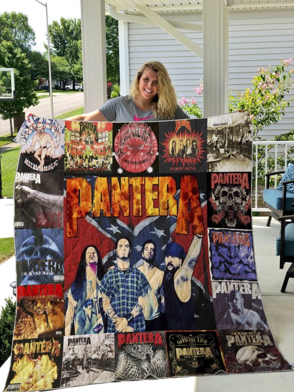 Pantera Style 2 Quilt Blanket