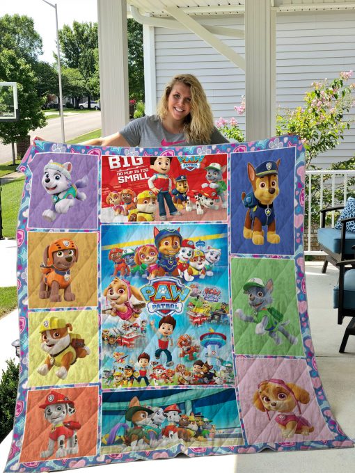 Paw Patrol Quilt Blanket