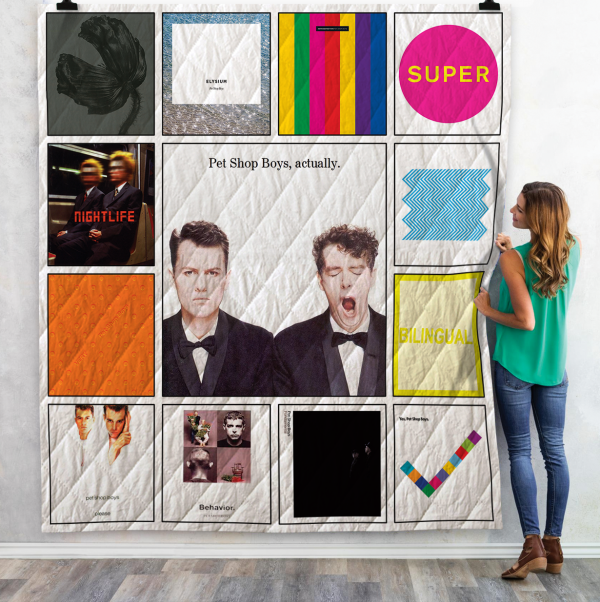 Pet Shop Boys Albums Quilt Blanket Ver13