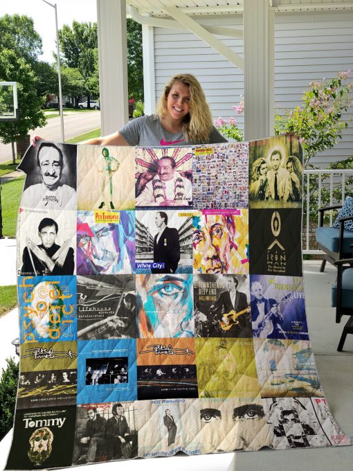 Pete Townshend Style 2 Quilt Blanket