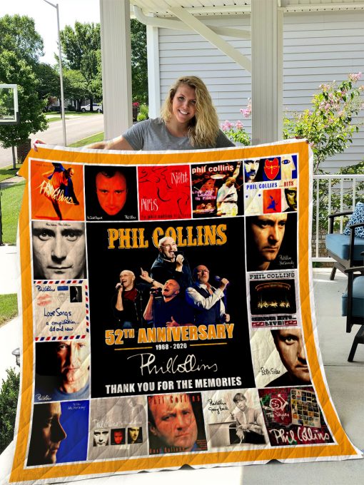 Phil Collins Quilt Blanket I1d1